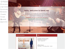 Tablet Screenshot of bendnaz.org